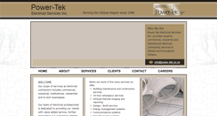 Desktop Screenshot of power-tek.on.ca